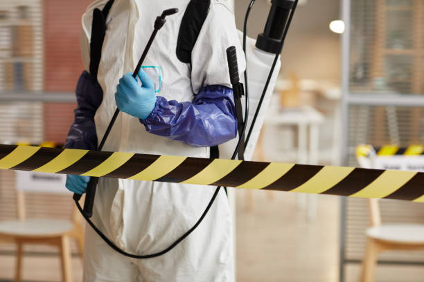 Professional Infectious Disease Decontamination technician working in Wayland, MI